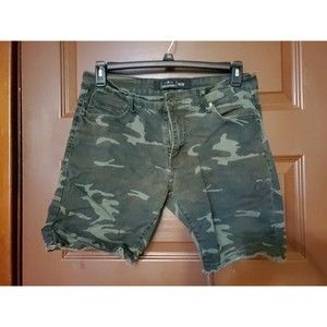 Nick Danger Camo Men's Jean Shorts Size 34